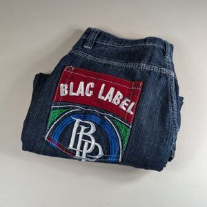 Blac Label Jeans Boys Size 18 30x27 Blue Baggy Y2K Hip Hop Streetwear Denim